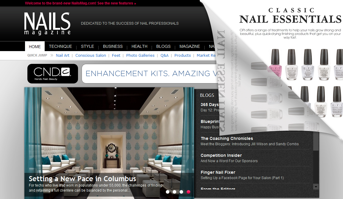 Page Peels NAILS Magazine Online Media Kit
